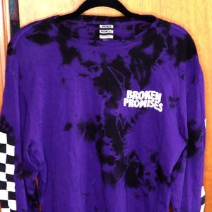 COPY - Broken Promises Purple Punch Tie Dye Long Sleeve - L